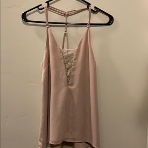 Blush pink tank top